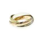 Cartier - Ring - 18 karaat Witgoud, Roze goud, Geel goud, Nieuw