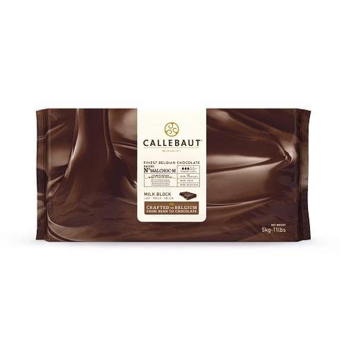Callebaut Chocoladeblok Melk 5kg (zonder suiker), Hobby en Vrije tijd, Taarten en Cupcakes maken, Nieuw, Verzenden