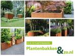 Plantenbak Cortenstaal (rond, vierkant, rechthoekig, ellips), Nieuw, Overige materialen, Verzenden, Balkon