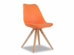 Stoel - - Comfortabel en stijlvol - Oranje, Huis en Inrichting, Stoelen, Nieuw, Ophalen of Verzenden, Eén, Modern