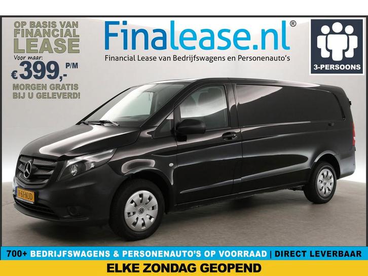 Mercedes-Benz Vito 116 CDI Extra Lang 164PK Airco Cam PDC, Auto's, Bestelauto's, Lease, Handgeschakeld, Diesel, Achteruitrijcamera