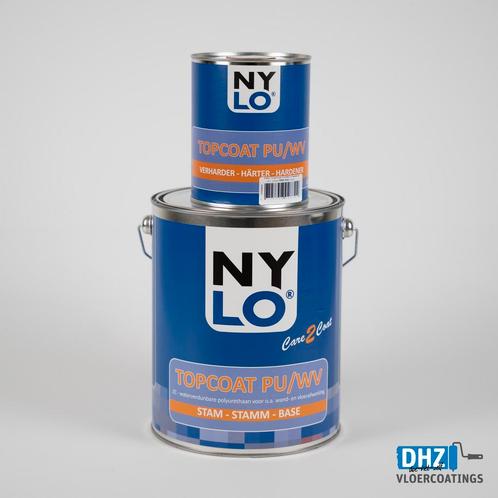 Nylo Topcoat PU/WV satin (uitstekend voor woonruimtes), Doe-het-zelf en Verbouw, Verf, Beits en Lak, Nieuw, Ophalen of Verzenden