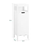 Smalle Waskast met Wasmand en Extra Opbergvak, Huis en Inrichting, Verzenden, Nieuw