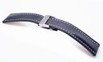 Horlogeband Breitling horlogeband Pilot Donkerblauw, Sieraden, Tassen en Uiterlijk, Overige Accessoires, Ophalen of Verzenden