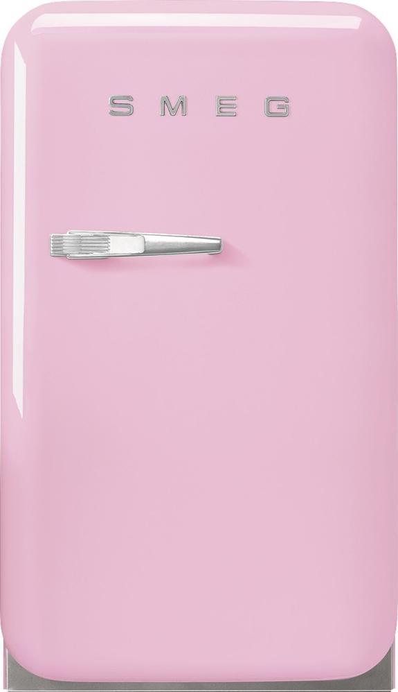 Smeg FAB5RPK5 koelkast - minibar roze, Witgoed en Apparatuur, Koelkasten en IJskasten, Minder dan 75 liter, Energieklasse A of zuiniger