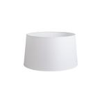 Linnen lampenkap wit 45 cm, Huis en Inrichting, Wit, Rond, Nieuw