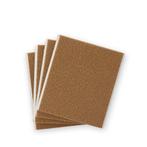 Inofix Zelfklevende Vilt 100x85mm - Vierkant - Bruin - 4, Huis en Inrichting, Verzenden, Nieuw