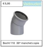 PVC MANCHET BOCHT 30* MOF x SPIE, Ophalen of Verzenden, Nieuw