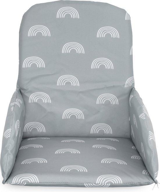 Jollein Stoelverkleiner Rainbow - Grey, Kinderen en Baby's, Kinderstoelen, Verzenden