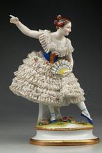 Karl Ens, Volkstedt - Beeldje - Baletnica - Porselein, Antiek en Kunst, Antiek | Glas en Kristal