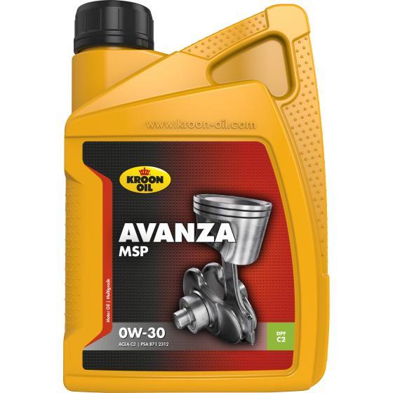 1 L flacon Kroon-Oil Avanza MSP 0W-30, Auto diversen, Onderhoudsmiddelen, Verzenden
