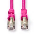 Netwerkkabel | Cat5e SF/UTP | 30 meter (Roze), Verzenden, Nieuw