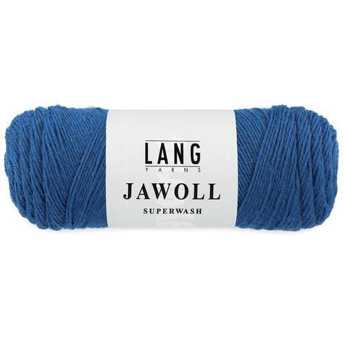 Lang Yarns Jawoll Superwash - 235 blauw - Sokkenwol Garen, Hobby en Vrije tijd, Breien en Haken, Ophalen of Verzenden