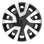 4-Delige Wieldoppenset Revo-VAN 16-inch zilver/zwart (bol), Auto diversen, Wieldoppen, Nieuw, Verzenden