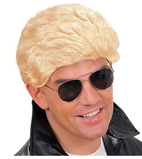Blonde Pruik T-Birds, Hobby en Vrije tijd, Feestartikelen, Nieuw, Verzenden