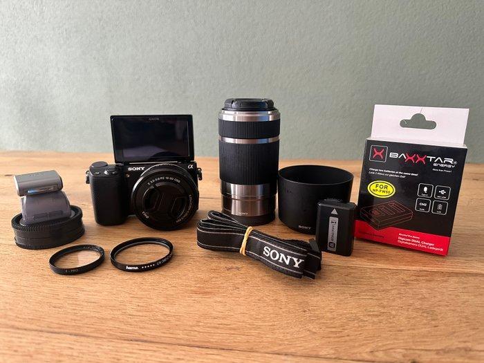 Sony NEX-5 + 16-50 PZ + SEL 55-210 OSS Spiegelloze camera, Audio, Tv en Foto, Fotocamera's Digitaal