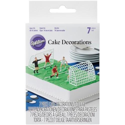 Wilton Taartdecoratie Voetbal Set/7, Hobby en Vrije tijd, Taarten en Cupcakes maken, Nieuw, Verzenden