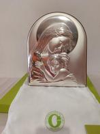 Icoon - Maria met Jezus - Argento 925 Sterling  145 MC -, Antiek en Kunst