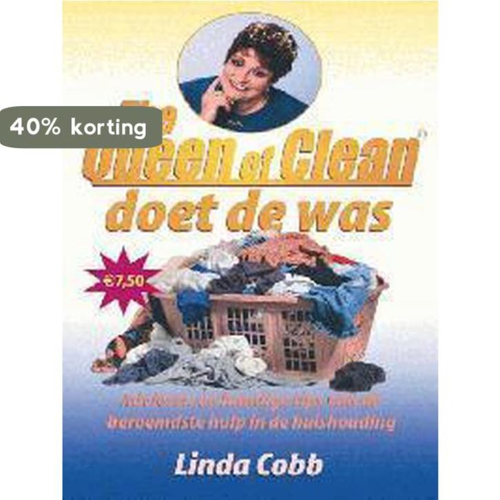 Queen Of Clean Doet De Was 9789032508470 L. Cobb, Boeken, Hobby en Vrije tijd, Zo goed als nieuw, Verzenden