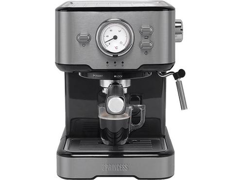 Princess -  249412  - Zilver, Witgoed en Apparatuur, Koffiezetapparaten, Nieuw, Espresso apparaat, Verzenden