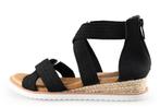 Skechers Sandalen in maat 37 Zwart | 10% extra korting, Skechers, Verzenden, Zwart, Sandalen of Muiltjes