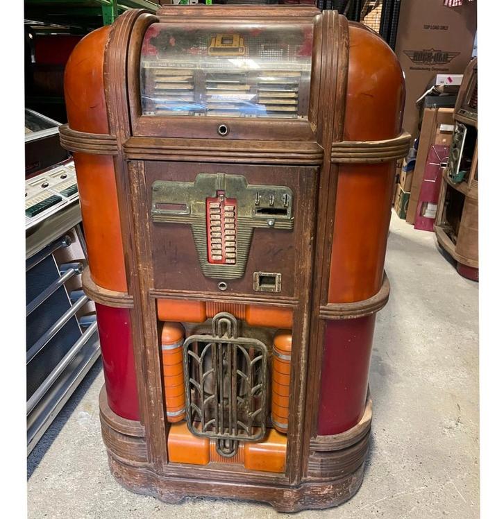 Rock-Ola Luxury Lightup (39) Type ST39 C Jukebox Origineel, Verzamelen, Automaten | Jukeboxen, Ophalen