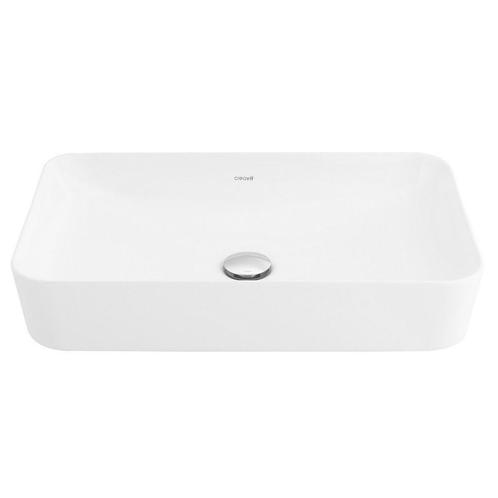 Opbouw Wastafel BWS Juno 60x40cm Keramiek Wit, Doe-het-zelf en Verbouw, Sanitair, Overige typen, Nieuw, Ophalen of Verzenden