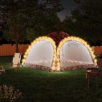 vidaXL Partytent met LED en 4 zijwanden 3,6x3,6x2,3 m, Verzenden, Nieuw, Partytent