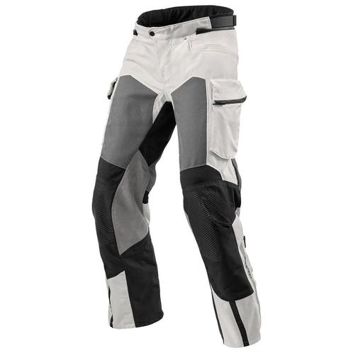 REVIT! Cayenne 2 Silver Short Motorcycle Pants, Motoren, Kleding | Motorkleding, Heren, Nieuw met kaartje, Broek | textiel, Verzenden