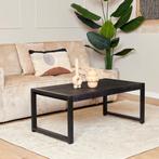Salontafel Boaz Black | 110 cm, Huis en Inrichting, Tafels | Salontafels, Ophalen of Verzenden, Nieuw