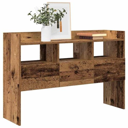 vidaXL Dressoir 105x30x70 cm bewerkt hout oud houtkleurig, Huis en Inrichting, Kasten | Dressoirs, Nieuw, Overige houtsoorten
