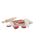 HEMA Koekjes bakset hout 5-delig, Kinderen en Baby's, Speelgoed | Houten speelgoed, Verzenden, Nieuw