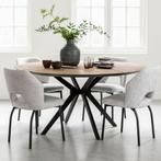 *WOONWINKEL* DTP Home Metropole Ronde Design Eettafel Teak 1, Verzenden, Nieuw