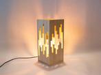Kraterlamp - Gerecycled hout (Lampen, Stijl & Serie), Huis en Inrichting, Ophalen of Verzenden, Nieuw