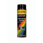 Motip acryllak rally 400 ml, zwart hoogglans, spuitbus, Verzenden, Nieuw