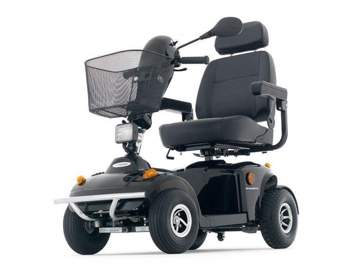 Scootmobiel Mango Panther 4s zwart Delta (2021), Diversen, Brommobielen en Scootmobielen, Ophalen of Verzenden