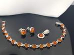 Zilver, Armband Lengte 19 cm / Natuurlijke Baltische