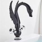 Zwart-Gouden Wastafelkraan – Antiek Design en 360° Rotatie, Verzenden, Nieuw