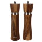 Ruhhy Houten Peper- en Zoutmolen Set – Verstelbaar en Duu., Ophalen of Verzenden, Nieuw