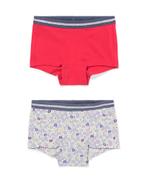 HEMA Kinderboxers bloem - 2 stuks roze 4=35% / 3=25% / 2=15%, Verzenden, Nieuw