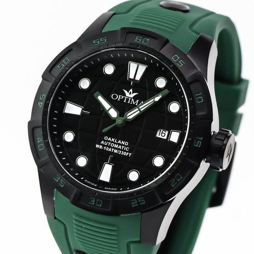 Optima - OAKLAND - Swiss automatic - OSA481-BX-12 - Zonder, Sieraden, Tassen en Uiterlijk, Horloges | Heren