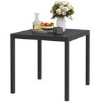 TRUUSK Aluminium Buffettafel 73x73 cm - Weerbestendig met Ho, Verzenden, Nieuw