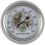 Talen Tools Analoog Ronde Thermometer - Metaal - 25 cm -..., Ophalen of Verzenden, Nieuw