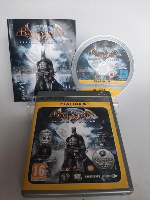 Batman Arkham Asylum Platinum Playstation 3, Spelcomputers en Games, Games | Sony PlayStation 3, Ophalen of Verzenden