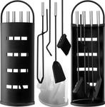 KESSER® Haardset 5-delig - Haardstel - Zwart, Verzenden, Nieuw