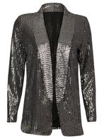 Jasje Pailletten Zilver , damesjasje, Verzenden, Nieuw