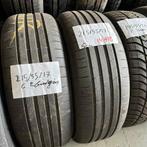 2 x Goodyear Efficientgrip 215-55-17 Zomerbanden 5mm, 17 inch, Ophalen of Verzenden, Band(en), Personenwagen