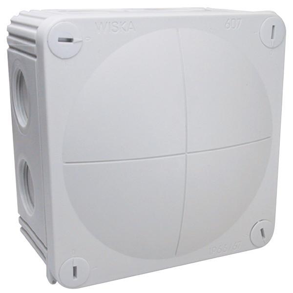Wiska CombI Opbouw wand-/plafonddoos - 10060408 [2 stuks], Doe-het-zelf en Verbouw, Elektra en Kabels, Overige typen, Nieuw, Verzenden