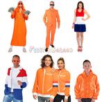 Koningsdag Kleding Man Vrouw Kind - Oranje kostuums en meer, Nieuw, Ophalen of Verzenden, Kleding, Oranje of Koningsdag