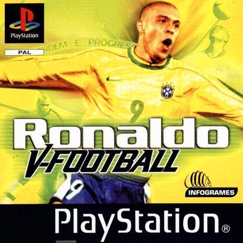 Playstation 1 Ronaldo V-Football, Spelcomputers en Games, Games | Sony PlayStation 1, Zo goed als nieuw, Verzenden